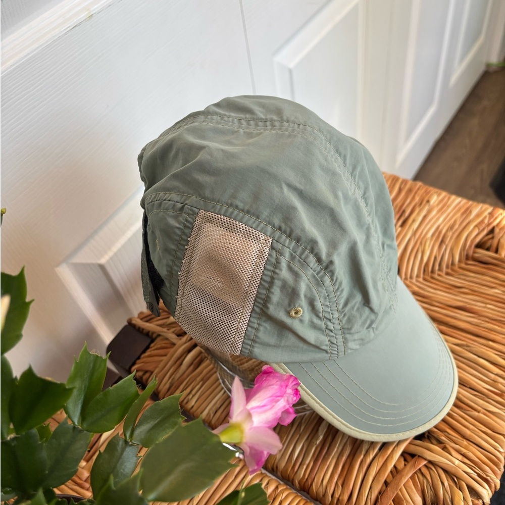 Olive Green Dorfman Pacific Outdoor Cap Adjustable Fit With Back Clip